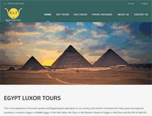 Tablet Screenshot of egyptluxortours.com